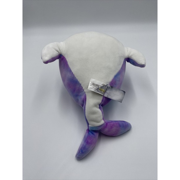 Squishmallows Hallie Narwhal Tie Dye‎ Plush 8 inch - Picture 5 of 6